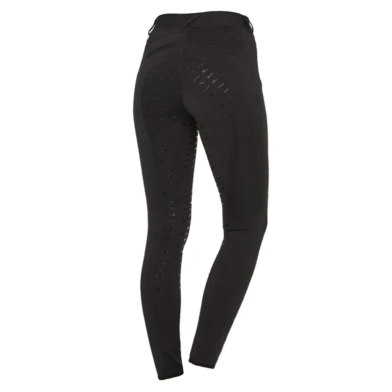 Schockemohle FS Style Sporty Riding Tights - Cool Black-1